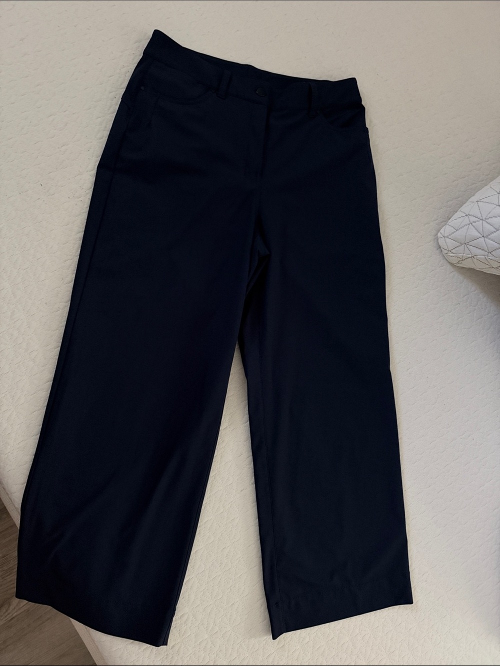 lululemon athletica Navy Wide-Leg Stretch Pants